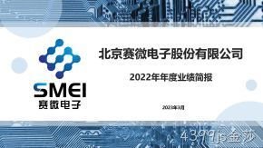 4399js金莎2022年年度业绩简报